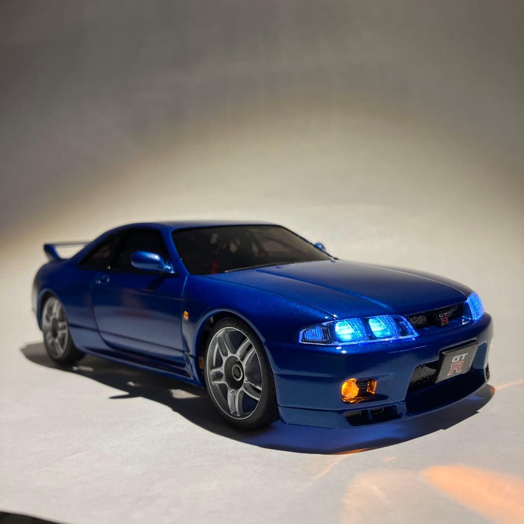 京商　ミニッツAWD ボディ、ホイール、ボディマウント、LED