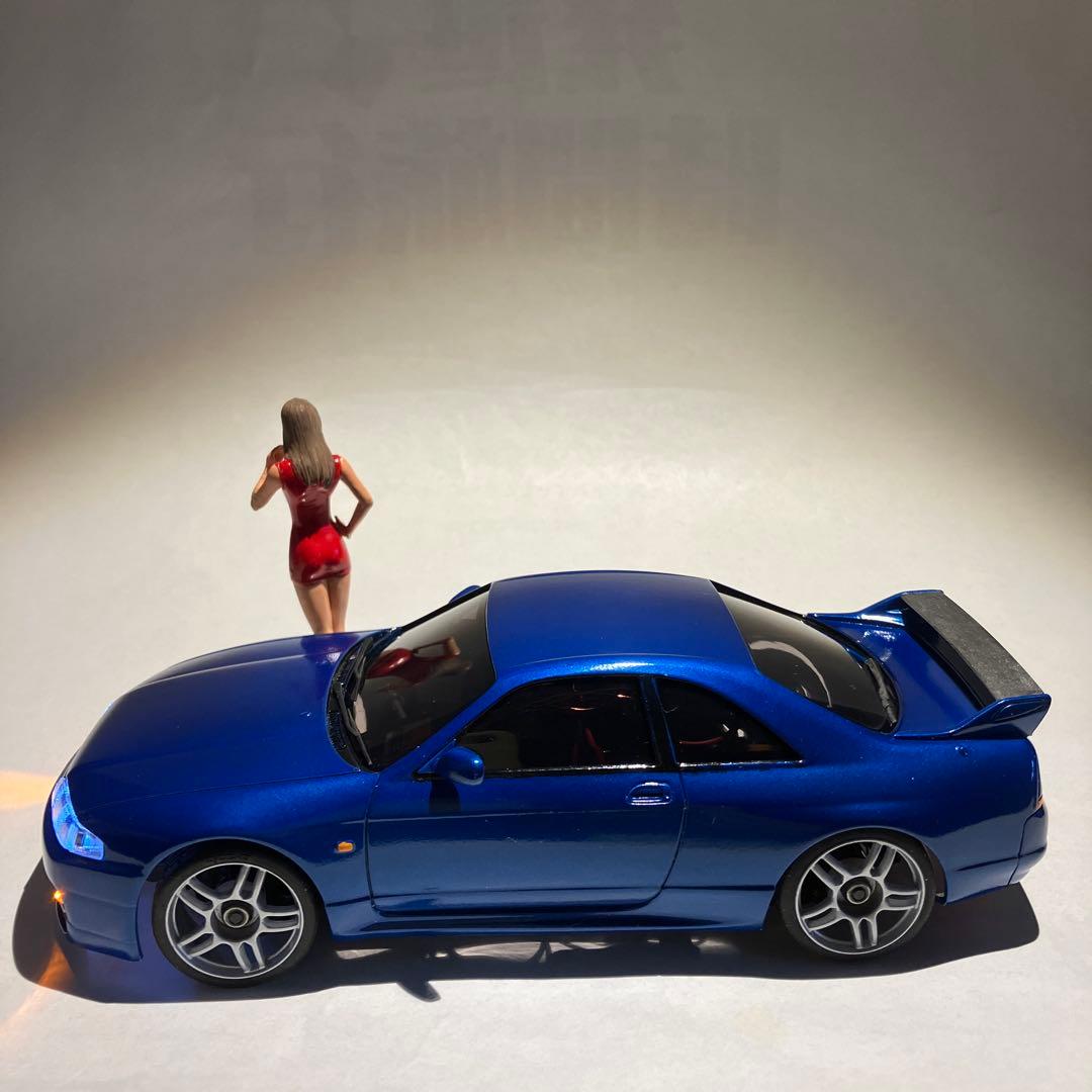 京商　ミニッツAWD ボディ、ホイール、ボディマウント、LED