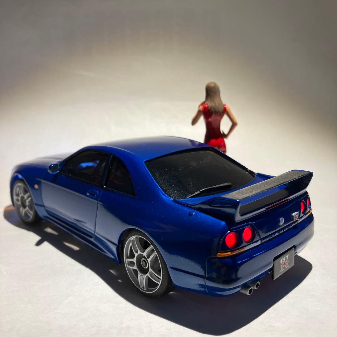 京商　ミニッツAWD ボディ、ホイール、ボディマウント、LED