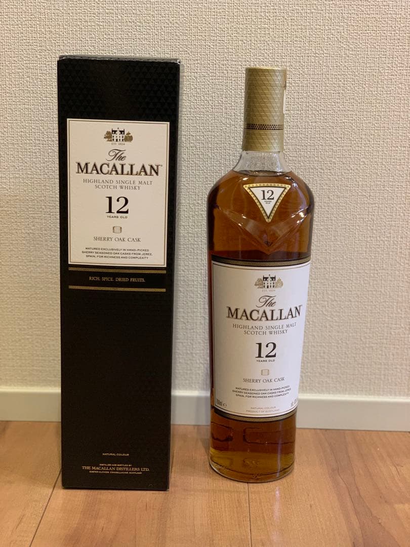 MACALLANT マッカラン 12年 ウイスキー シェリー オーク カスク