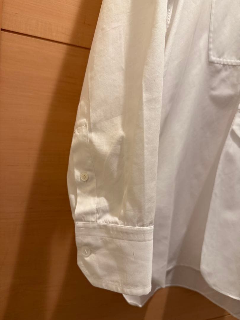 ブラミンク BLAMINK コットンバンドカラーシャツ 38