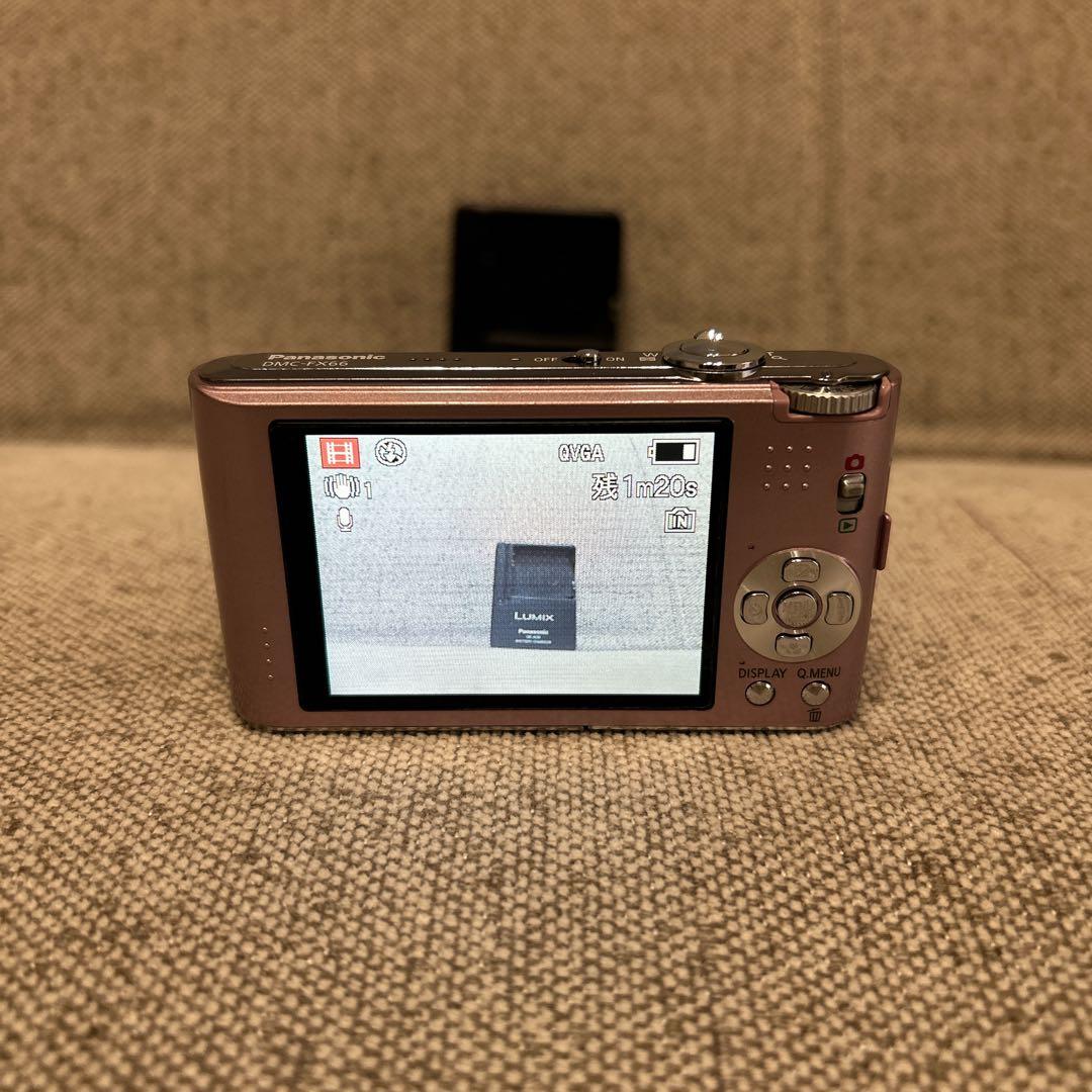 【美品】 Panasonic LUMIX DMC-FX66 デジタルカメラ