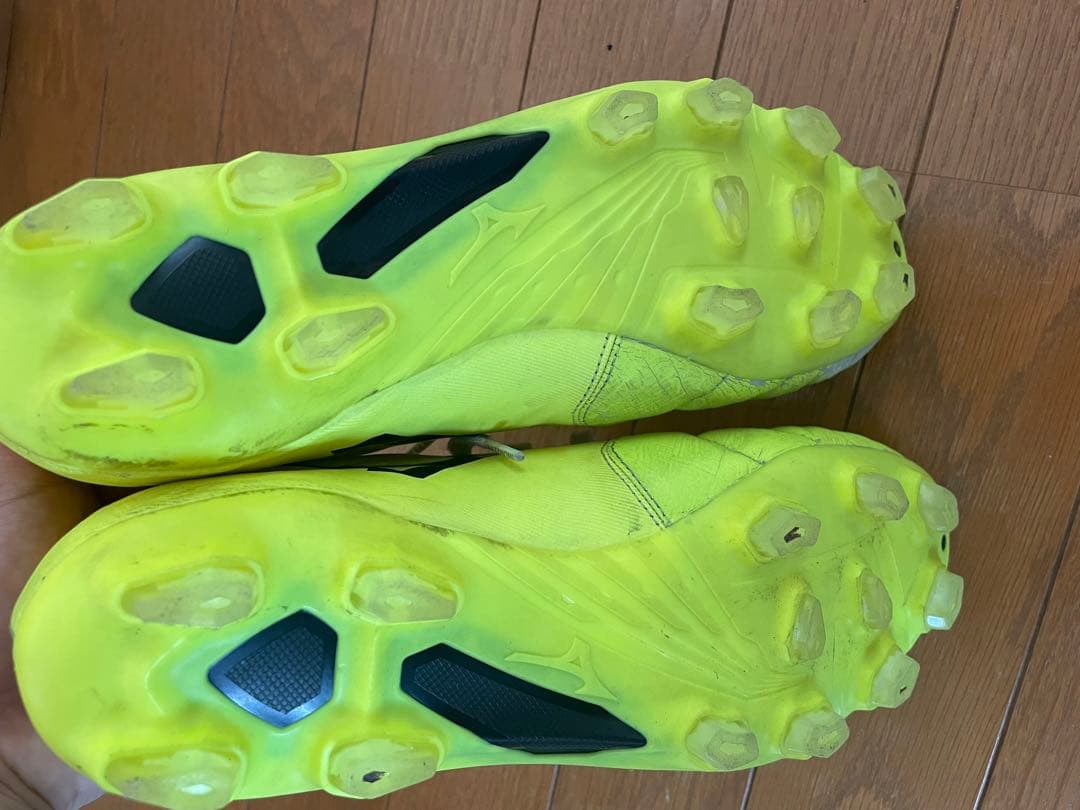 ✨希少美品✨MIZUNOミズノバサラ復刻蛍光黄色廃盤27.0㎝限定モデル