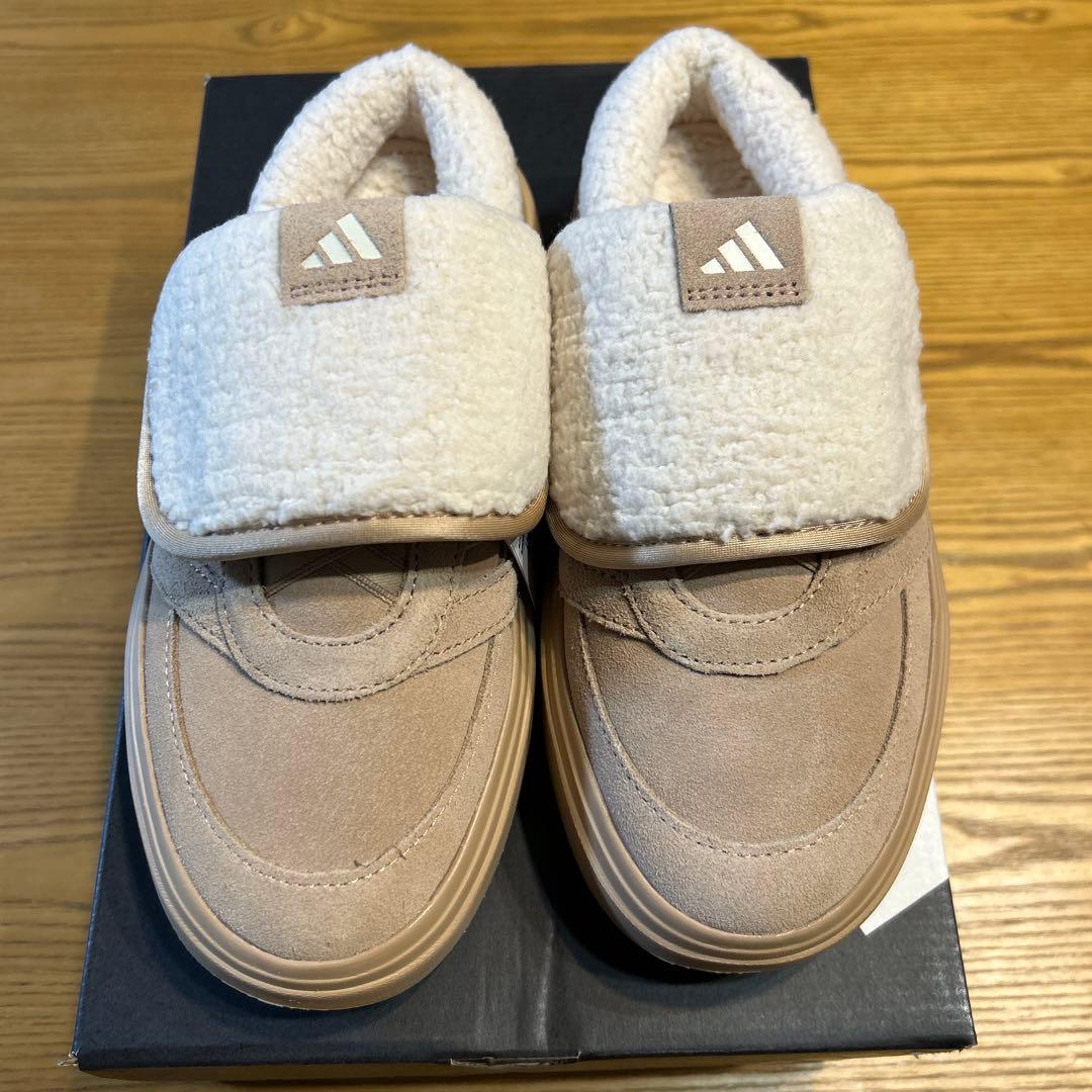 【韓国限定】adidas アディダス23.0㎝ ボア付き サンダル