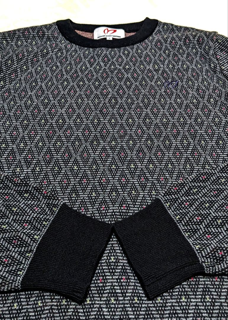 極美品✨MASTER BUNNY メンズウェア　ニットブルゾン サイズ５