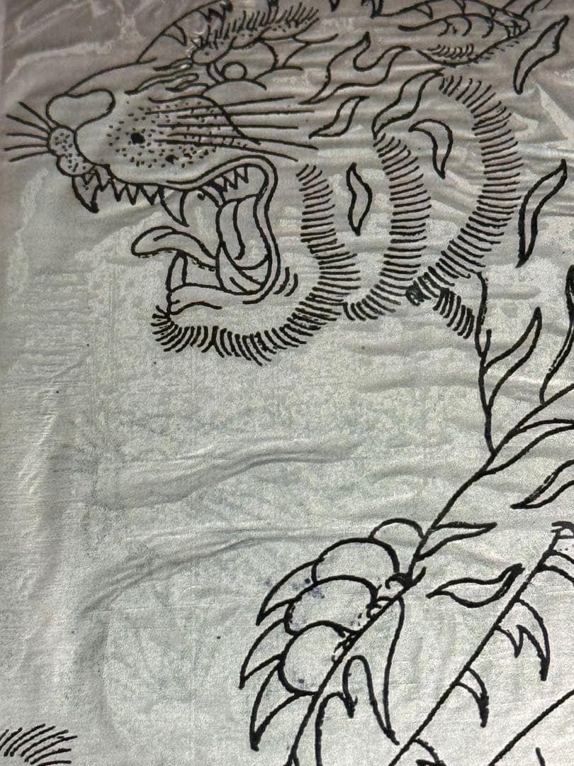 和彫・五代目彫光作品・リフレクトプリント