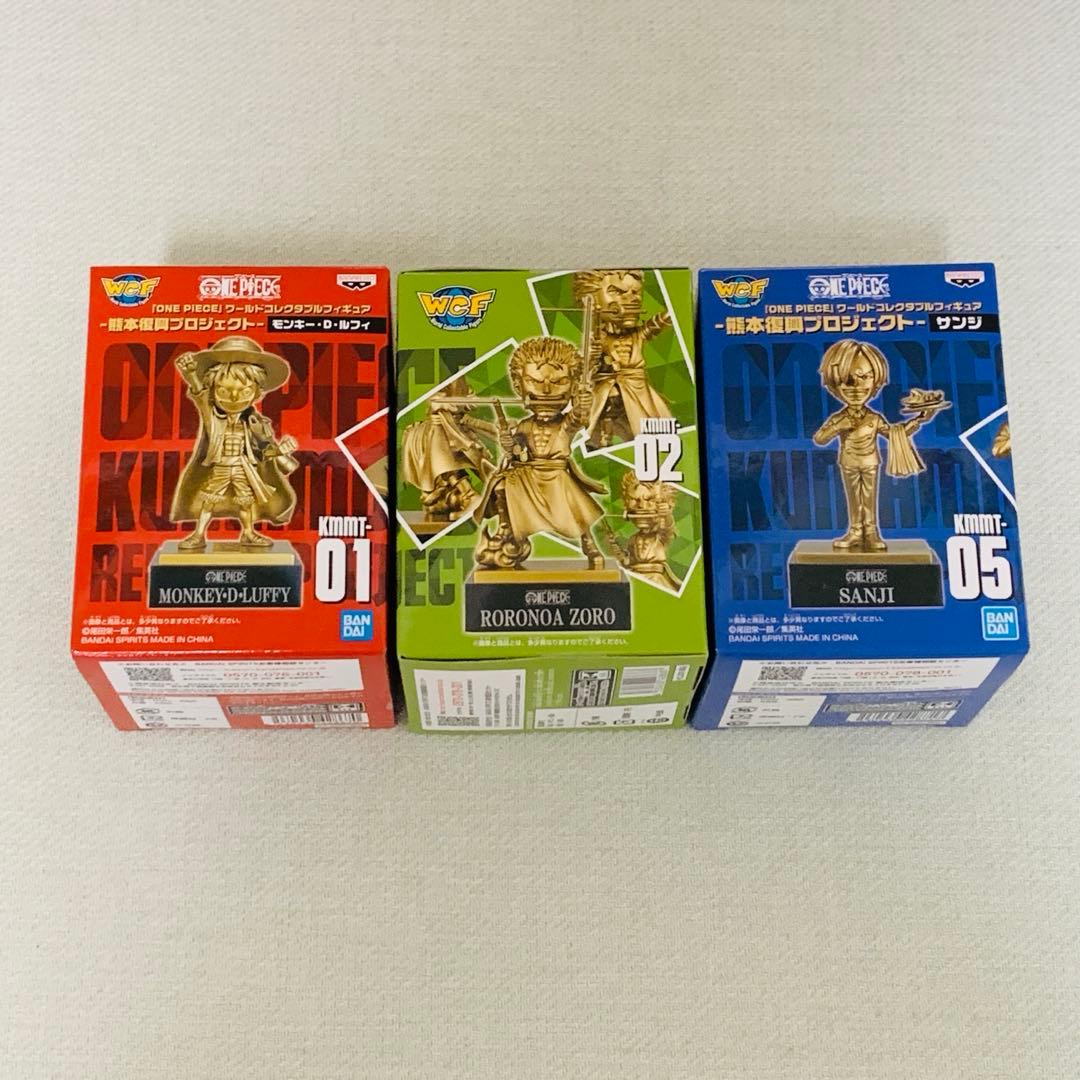 【未開封】ONE PIECE ワンピースフィギュア、カード3枚、パンフレット1枚
