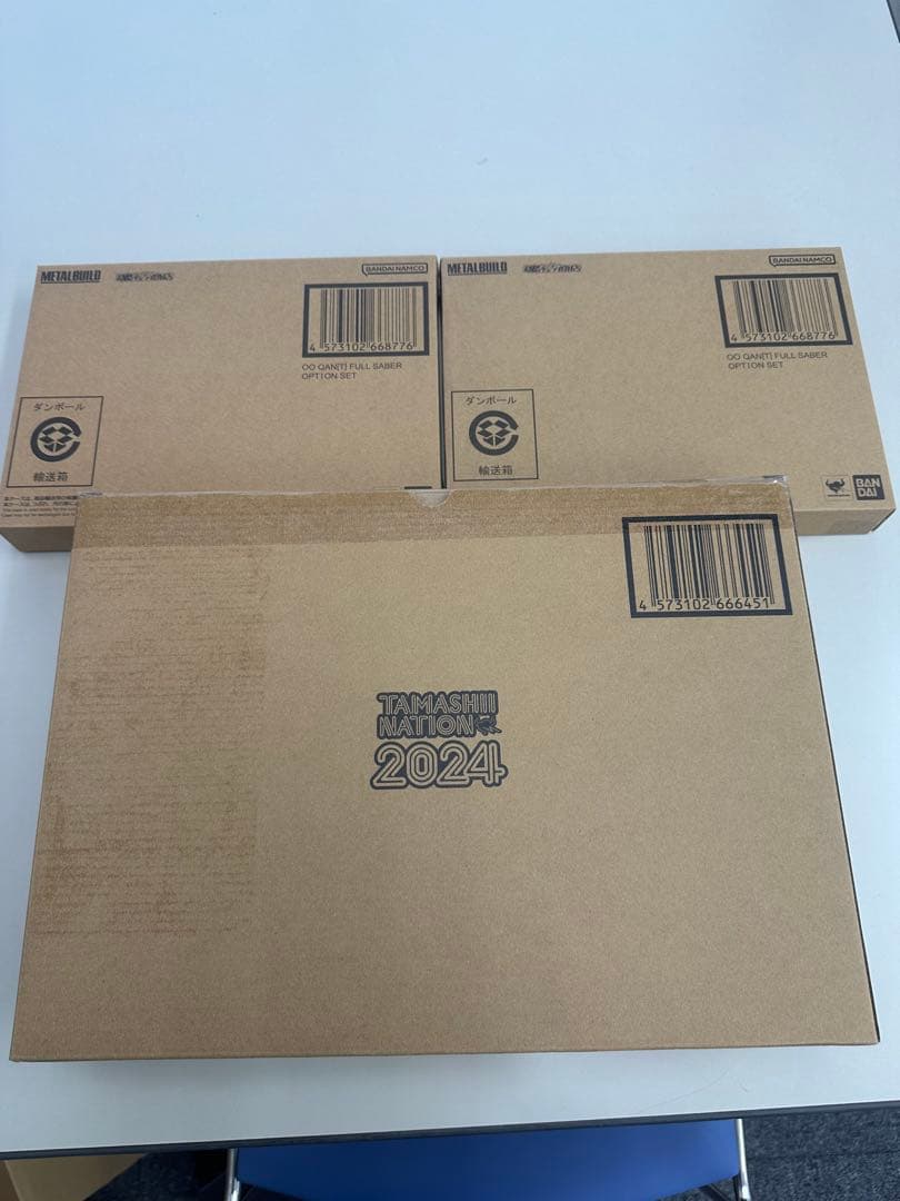 【新品】L BUILD ダブルオークアンタ フルセイバー & オプション