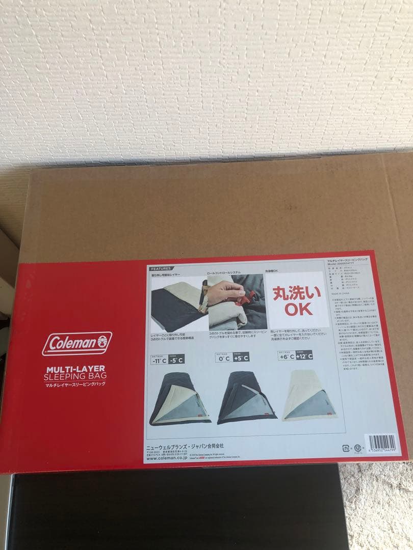 コールマン 寝袋 シュラフ マルチレイヤースリーピングバッグ オールシーズン