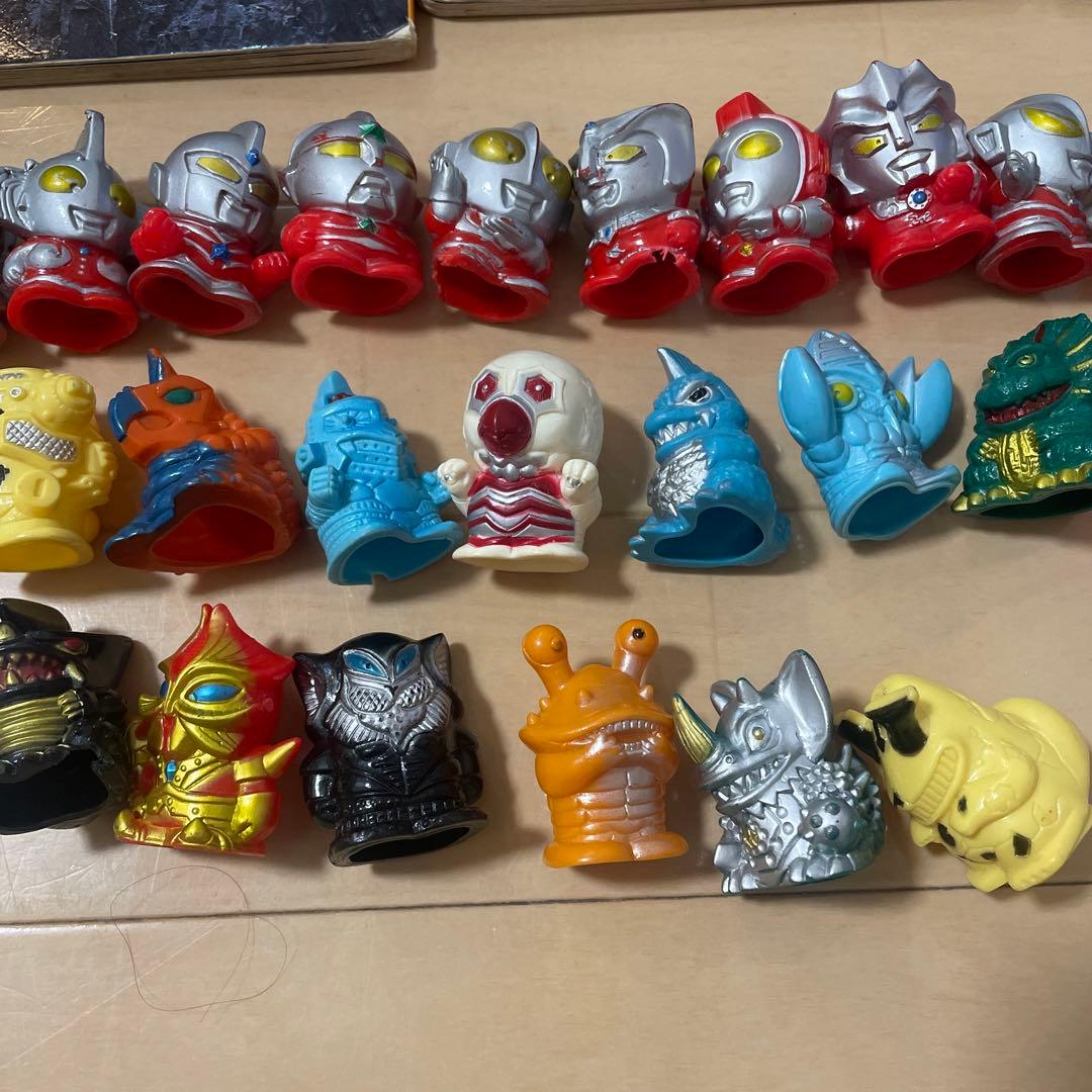 ウルトラマン　ゴジラ　レア　レトログッズまとめ売り　ソフビ　Ultraman