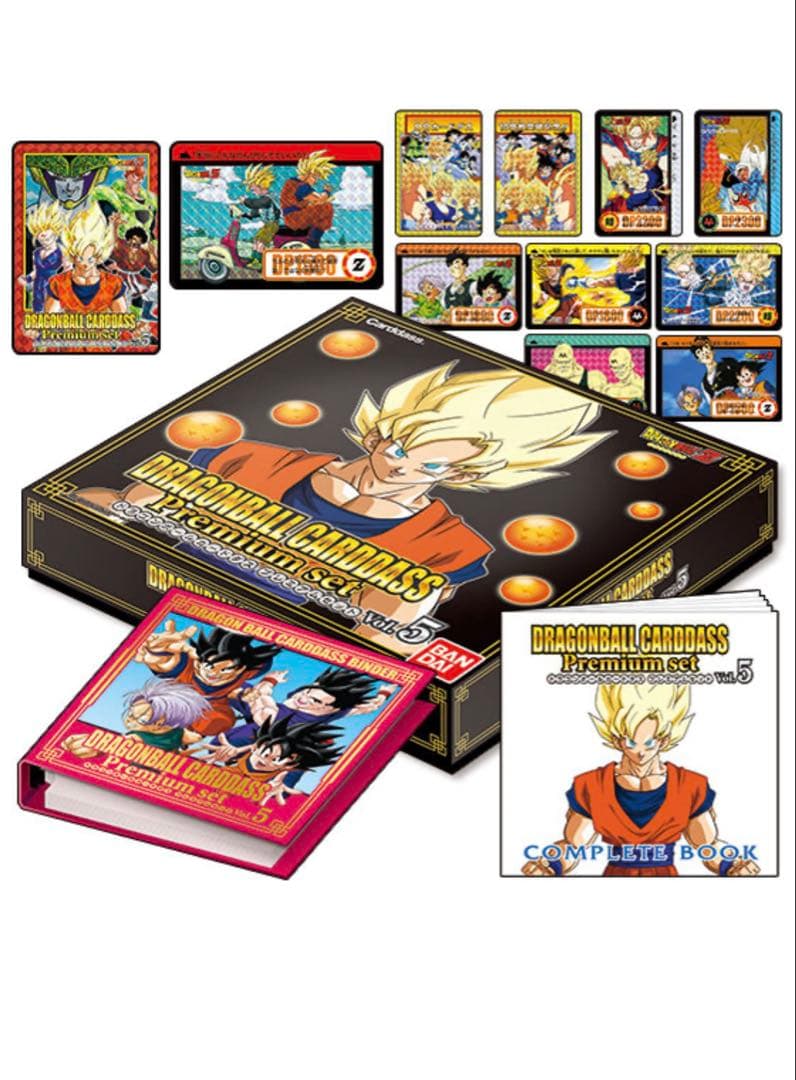 新品未開封　ドラゴンボールカードダス Premium set vol5