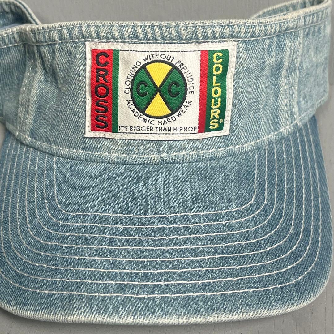 CROSS COLOURS クロスカラーズ　サンバイザー　デニム　ストリート