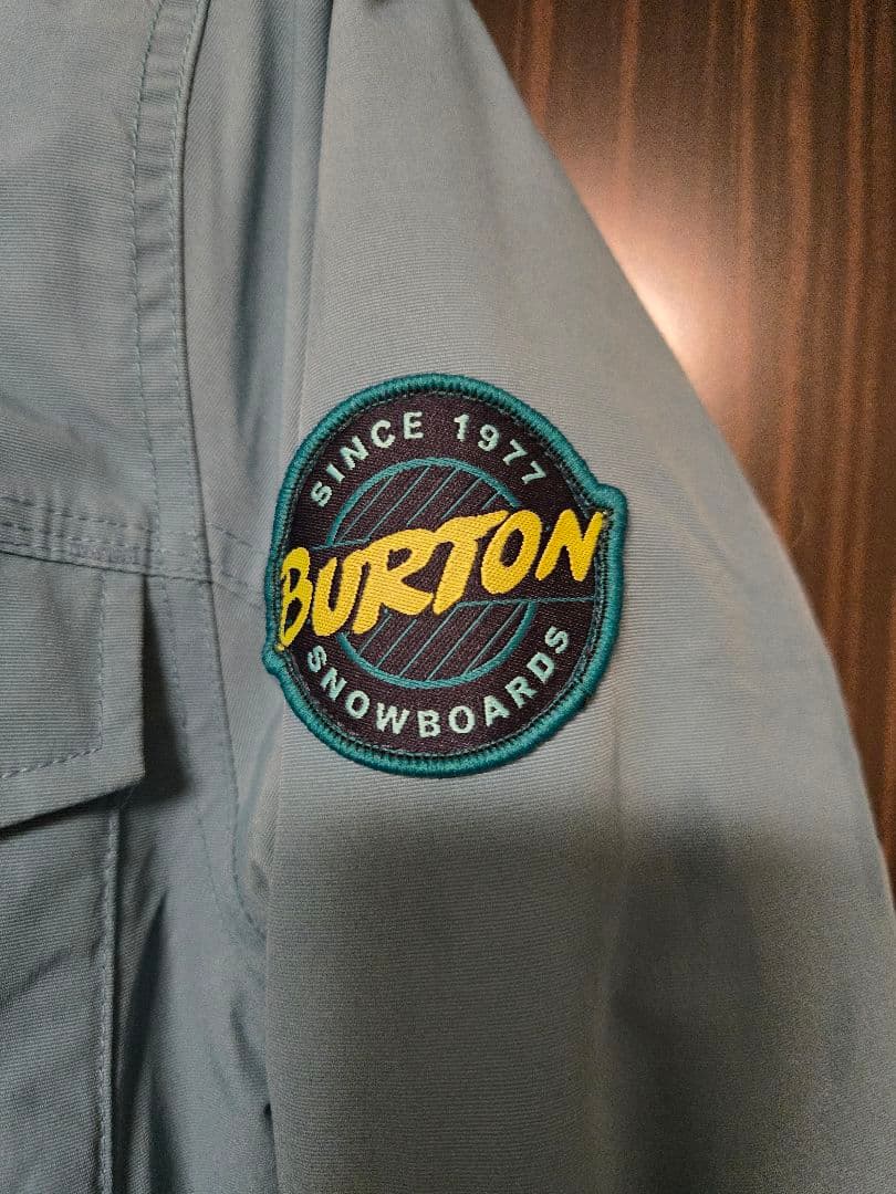 BURTON 子供用 スノーボードウェア 青