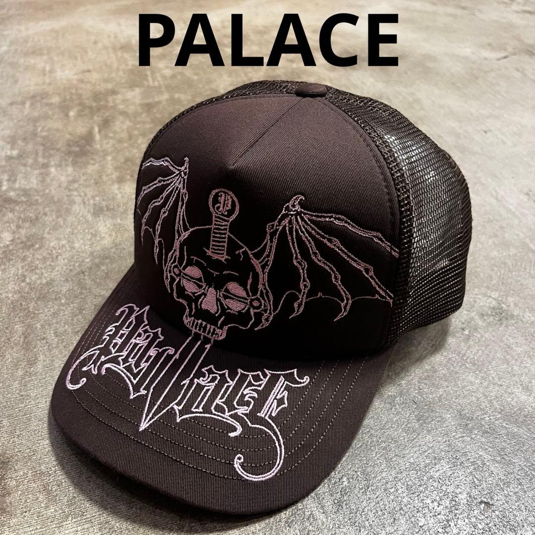 PALACE EVIL TRUCKER メッシュキャップ WINGSPIN