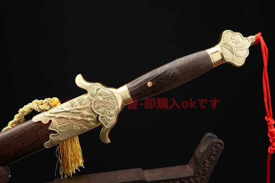 梅蘭竹菊太極剣 武具　刀装具　日本刀　模造刀   居合刀 中華剣