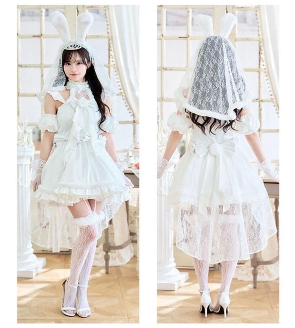 マリームーン　ウエディングヴェールバニー