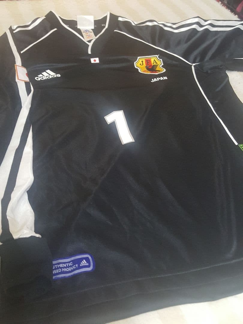 日本代表川口能活のゴールキーパーユニホーム！背番号1正規品です！