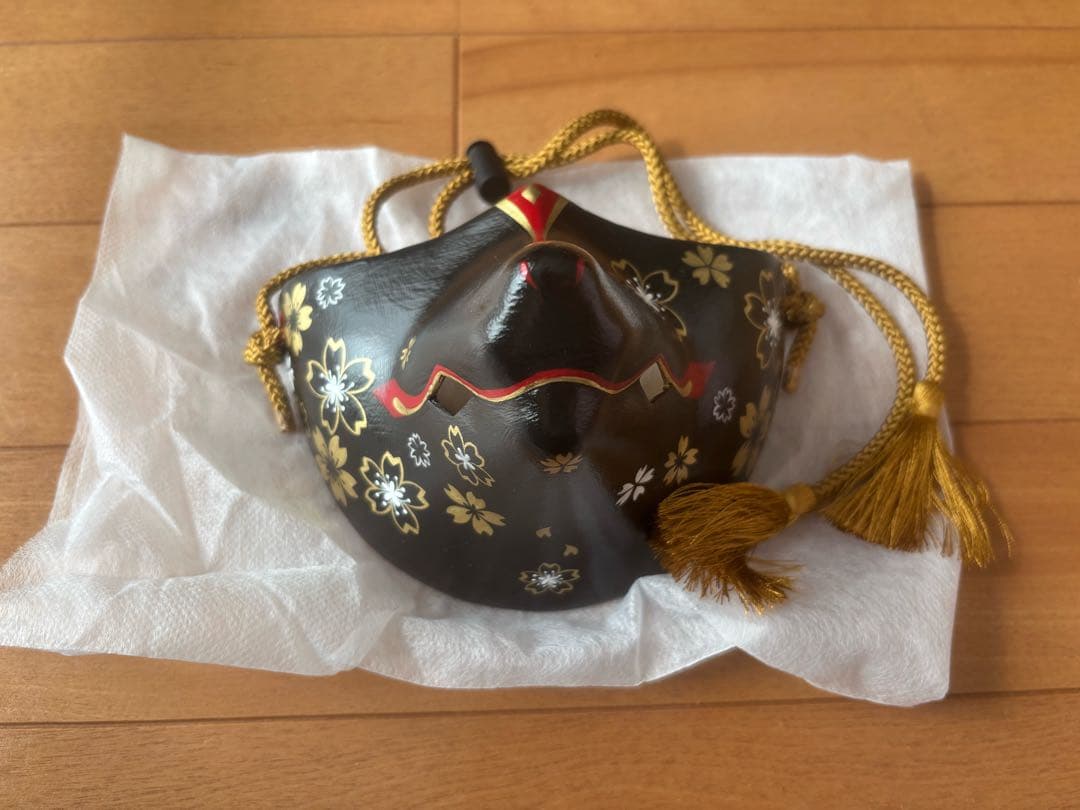 狐面堂：狐口面「桜」/二分艶