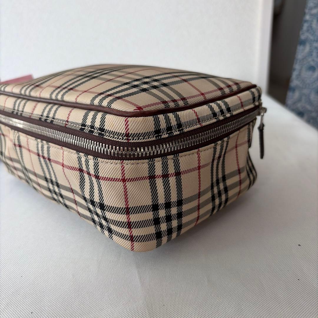 豪華 BURBERRYバーバリー ノバチェック柄 ビジネスケース×ポーチ セット