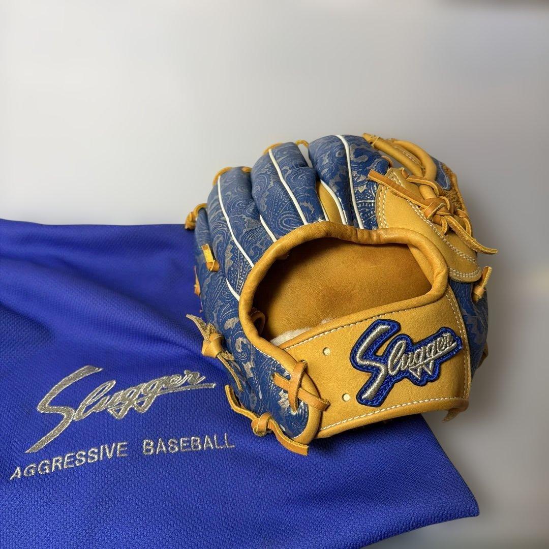 久保田スラッガー　2019 限定 ペイズリー柄　軟式グローブ
