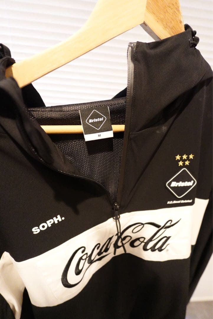 キ*ス様 FCRB 2020SS COCA-COLA HALF ZIP ANOR