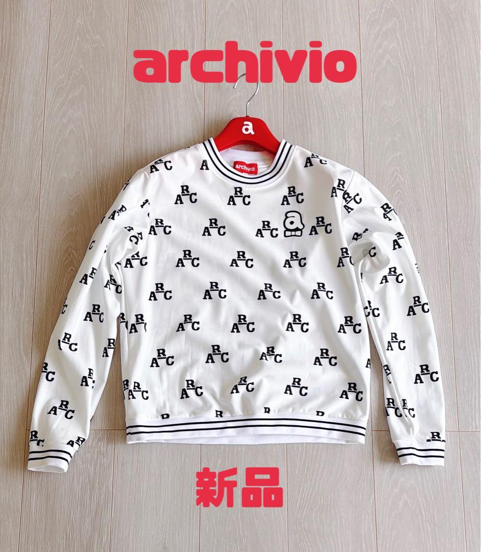 archivio ロゴプリント セーター 38 新品