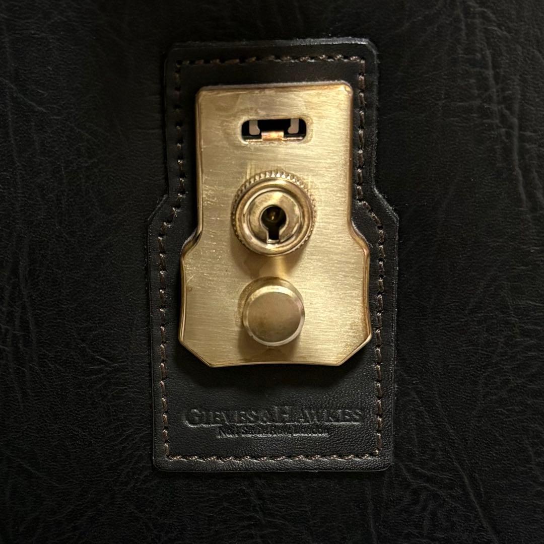 ギーブスアンドホークス ビジネスバック ダレス A4 ブラック 英国王室御用達