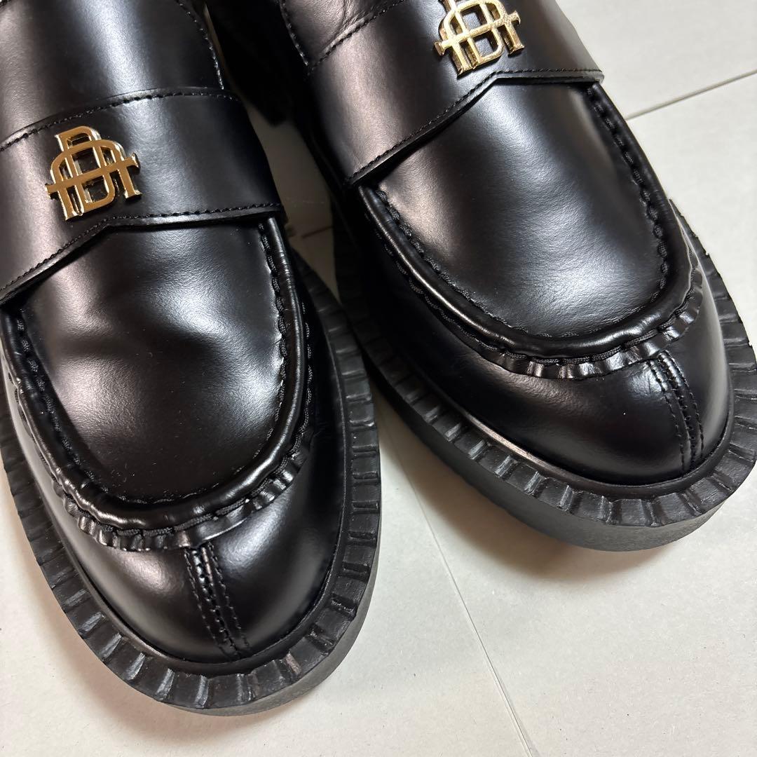 新品　ダイアナ　DIANA ローファー 革靴　23.0 厚底