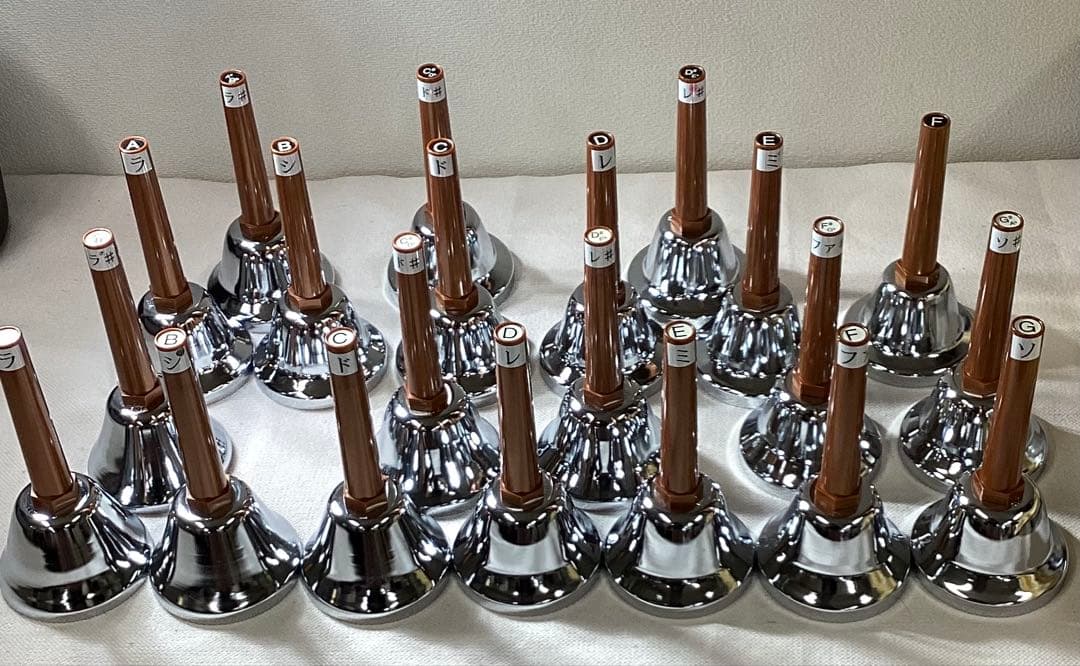 ミュージックベル　21音　シルバー