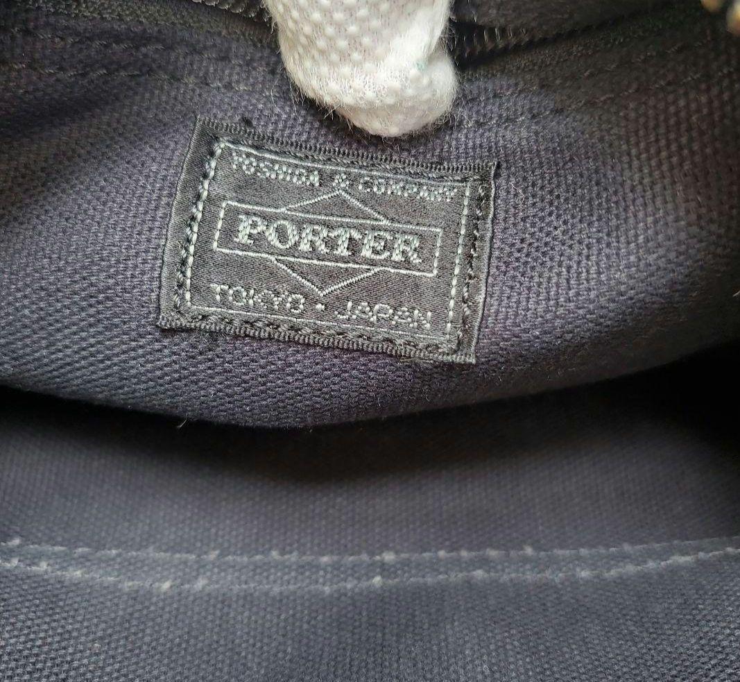 ⭐極美品⭐PORTER ブラック ショルダーバッグ pvc×レザー