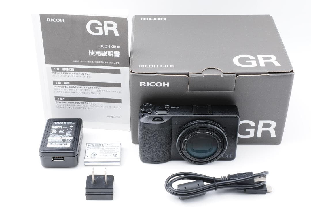 【箱付】 リコー RICOH GR III 《ショット数 5859回》