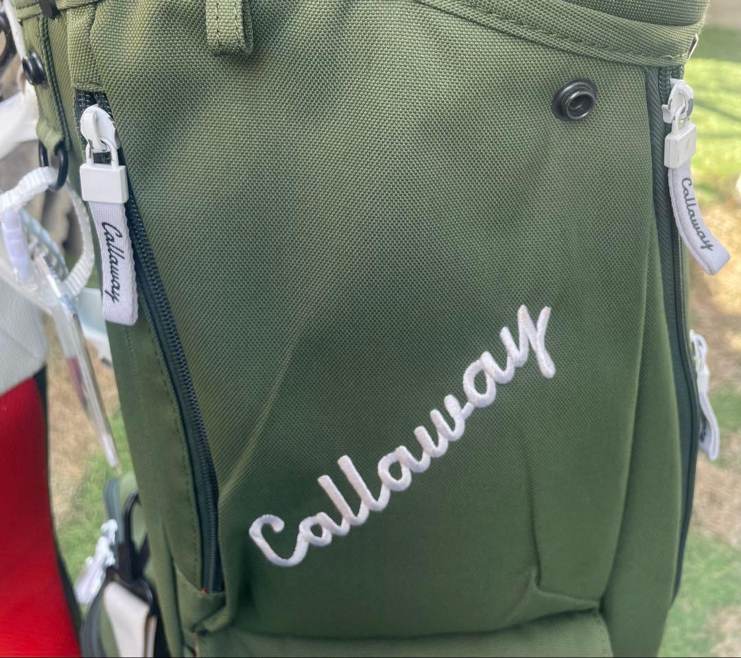キャロウェイ アドバンス キャディバッグ 22 JM カーキ　中古