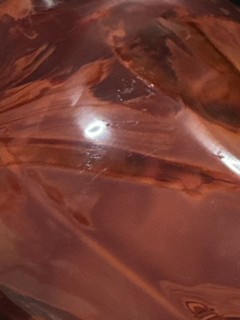 中国古玩 乾隆硝子 ガラス 練上 マーブル 花瓶