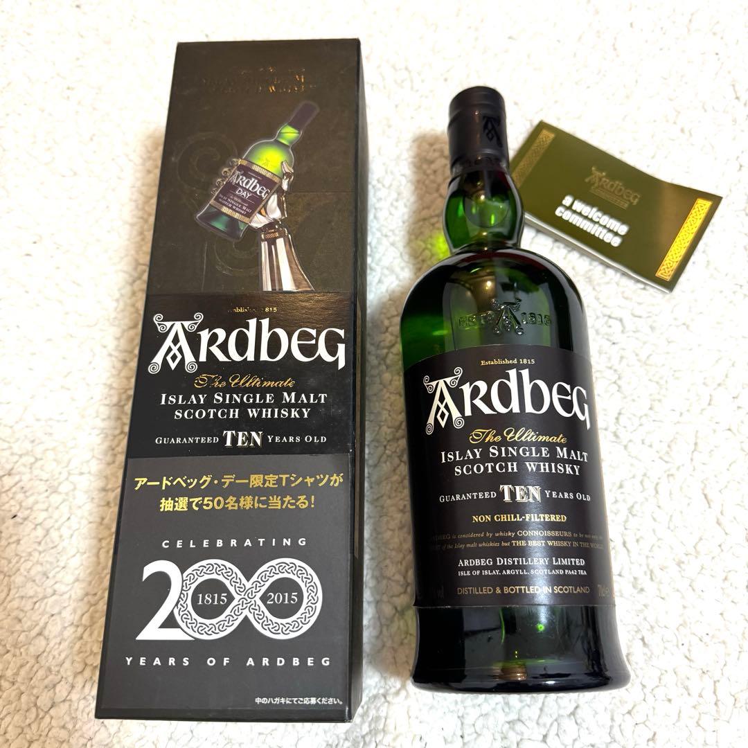 【箱付】アードベッグ10年 200周年記念ボトル Ardbeg TEN 限定