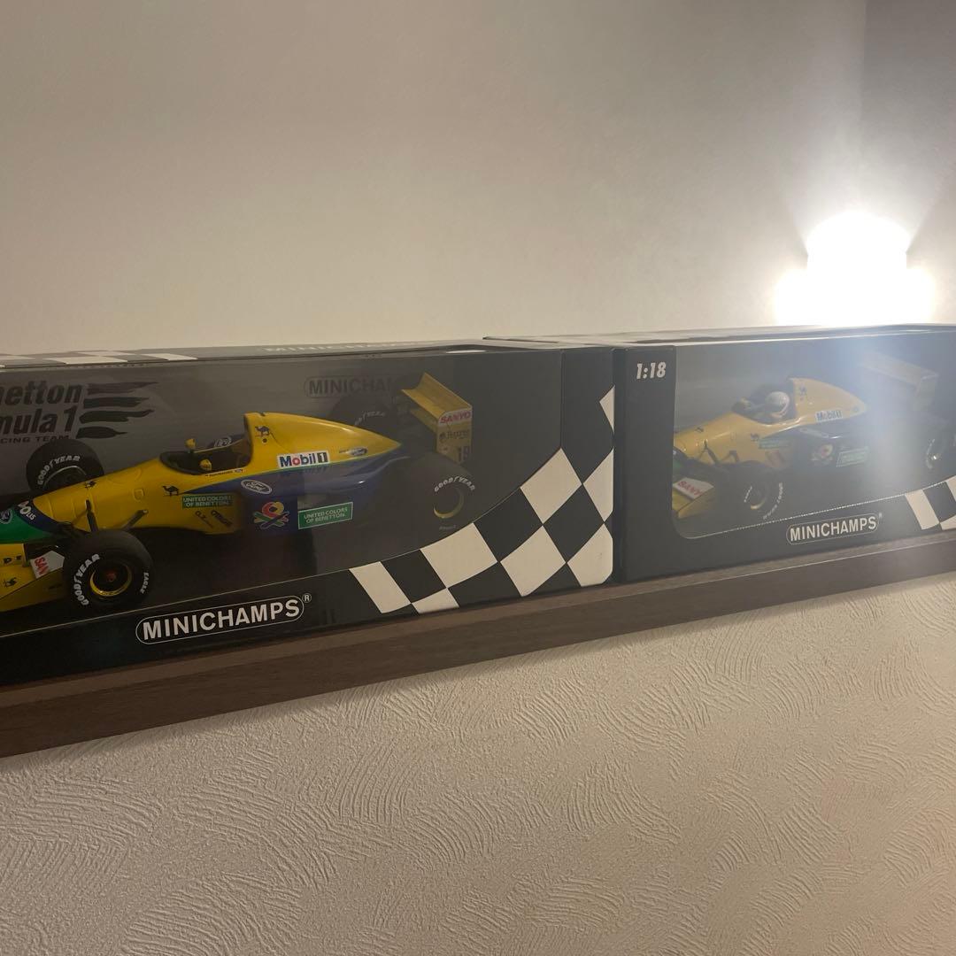 美品　未使用　1/18 ベネトンB191B 1992 M.ブランドルシューマッハ