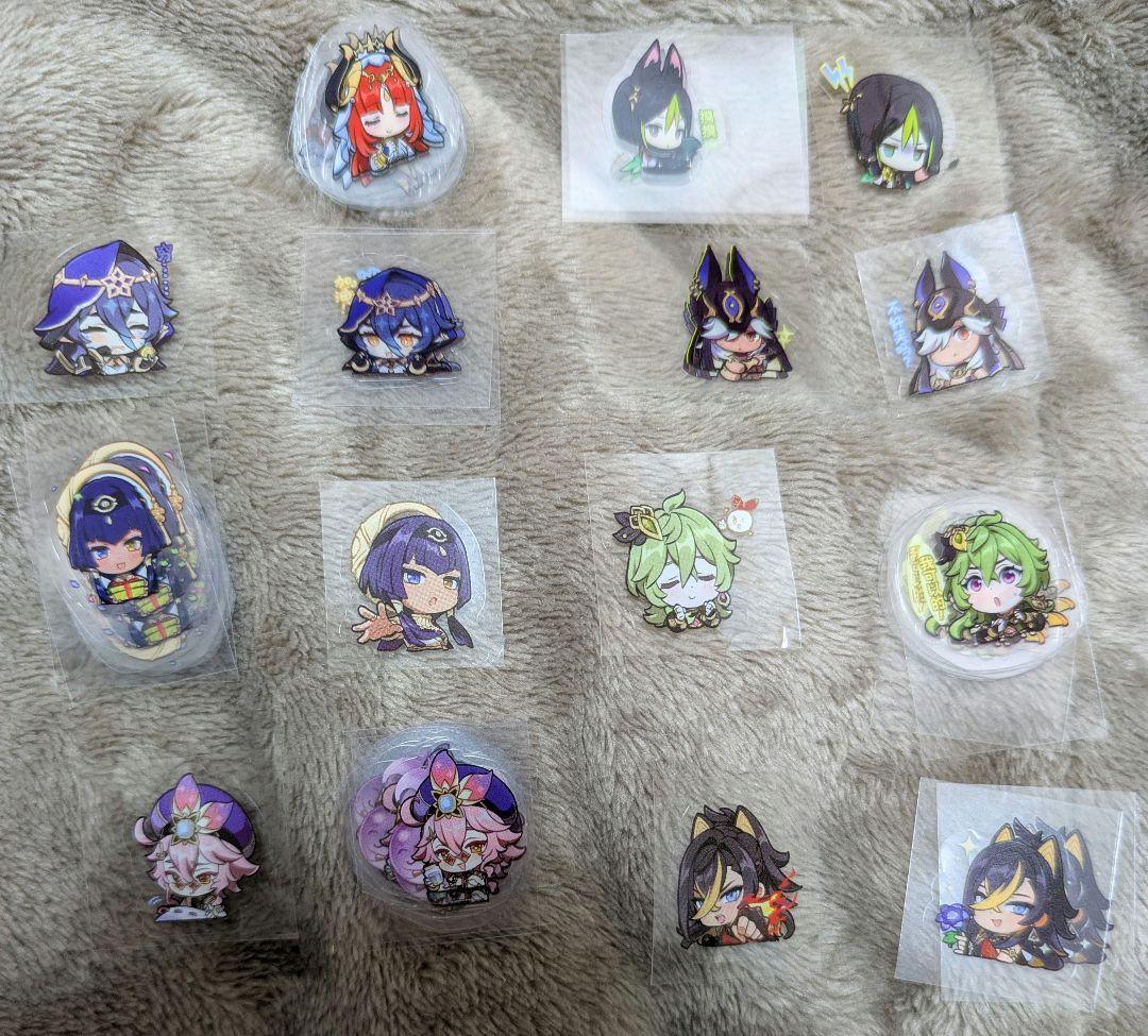 原神 ステッカー シール カレンダーシール