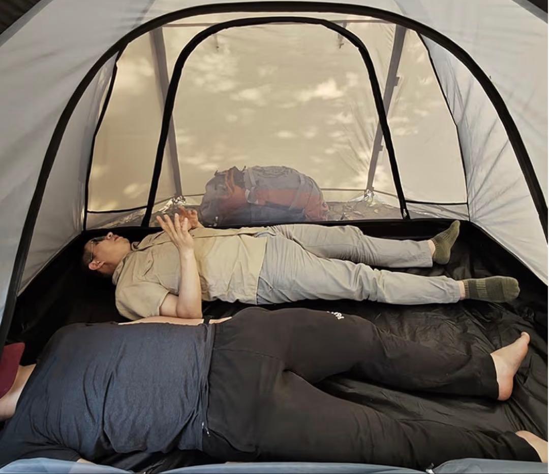 前室あり薪ストーブ設置可能テント