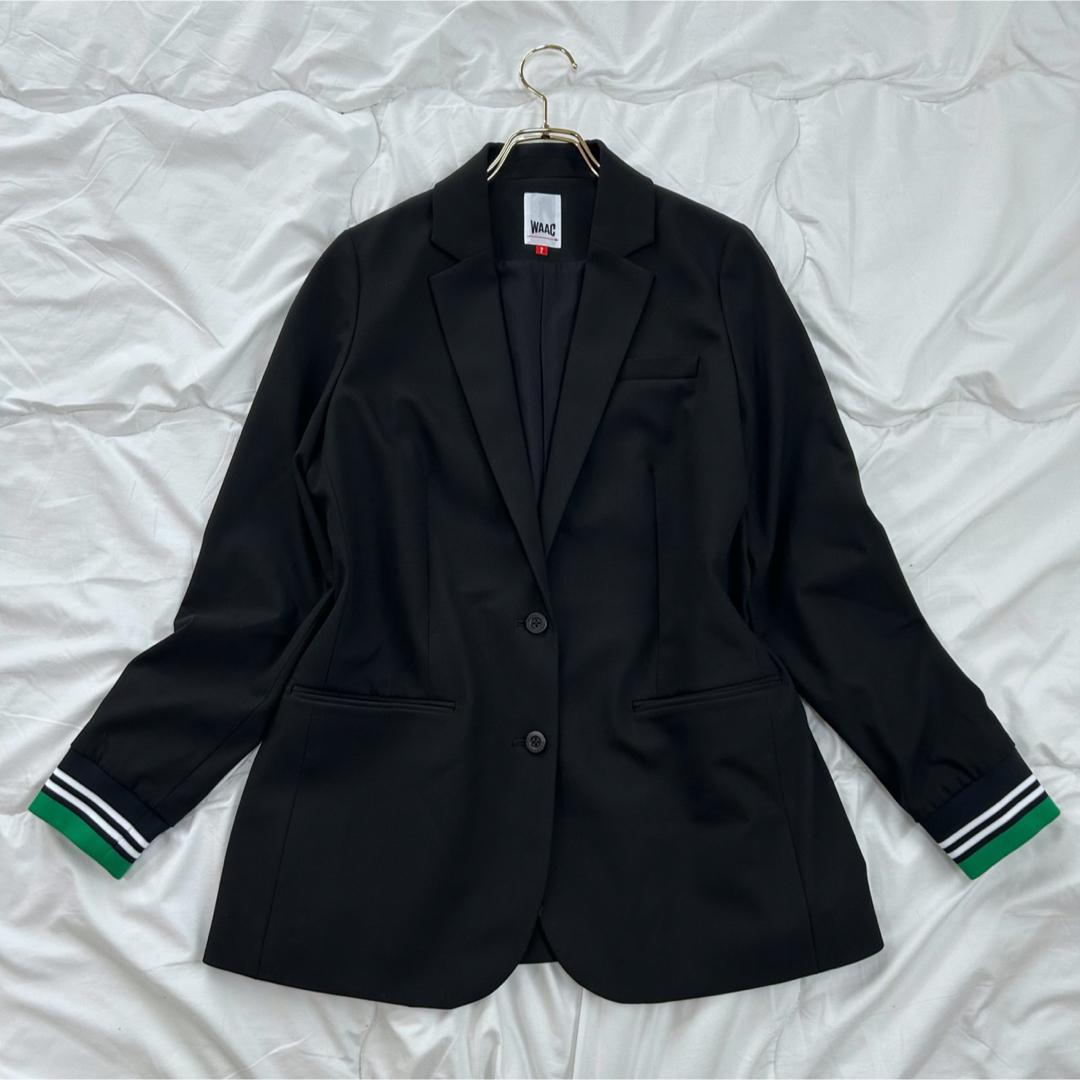 美品 WAAC ワック WOMENS プラミカル2WAYジャケット ブラック