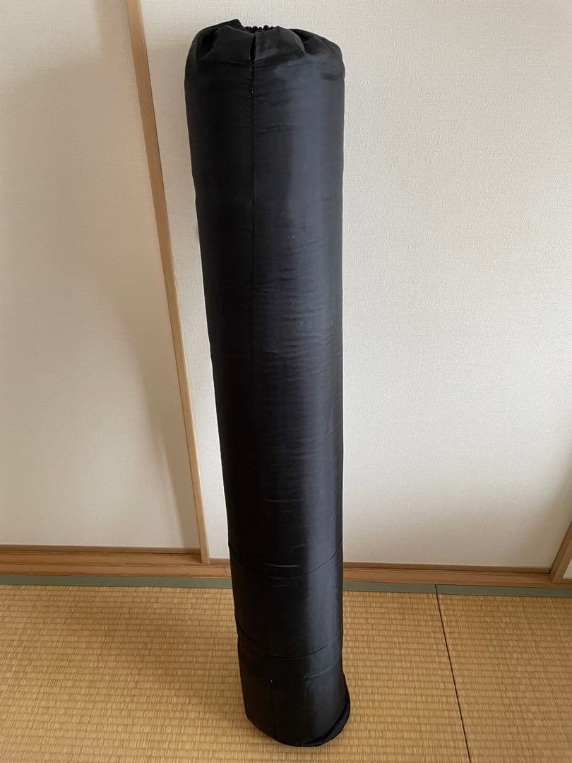 車中泊　エアマット　高密度ウレタンフォーム　ダブル　ラージサイズ　ブラック