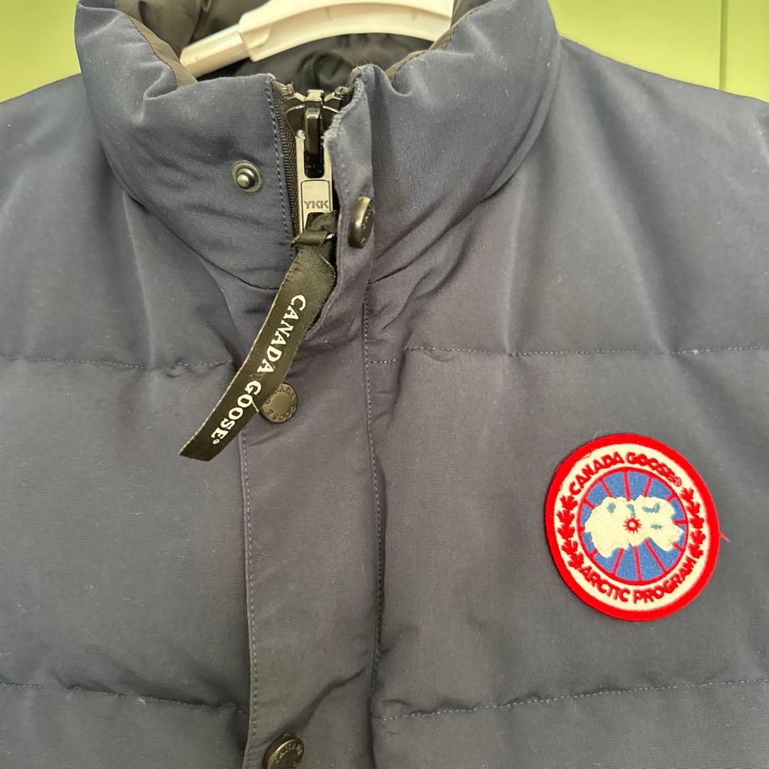   ダウンベスト ネイビー