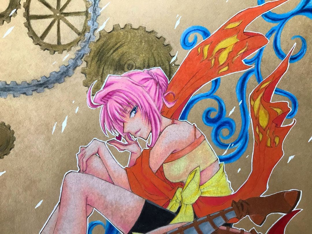 ◆ 手描きイラスト ◆ ステラ-episode琉駕- 北条琉駕クーヴェルさんFA