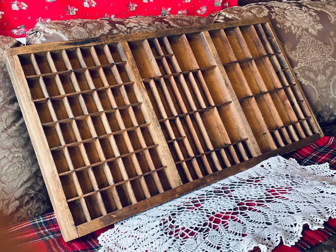 ⭕️連休限定値下げ⭕️アンティーク プリンタートレイ 古道具