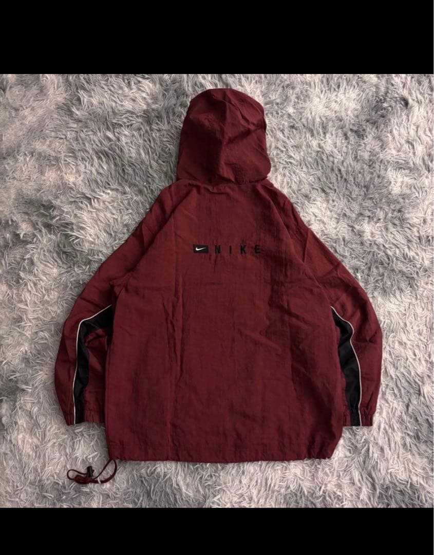 荒*様 90s NIKE ナイロンジャケット　アノラックナイロン　銀タグ　短丈