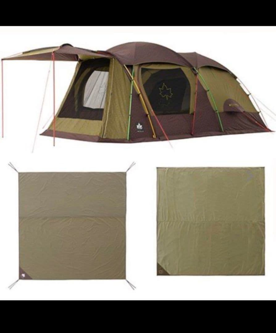 【ロゴス】プレミアムテントセット2ルームグレートドゥーブル XL-BJ