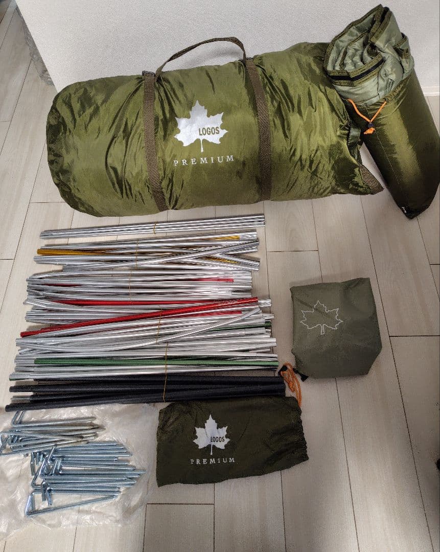 【ロゴス】プレミアムテントセット2ルームグレートドゥーブル XL-BJ