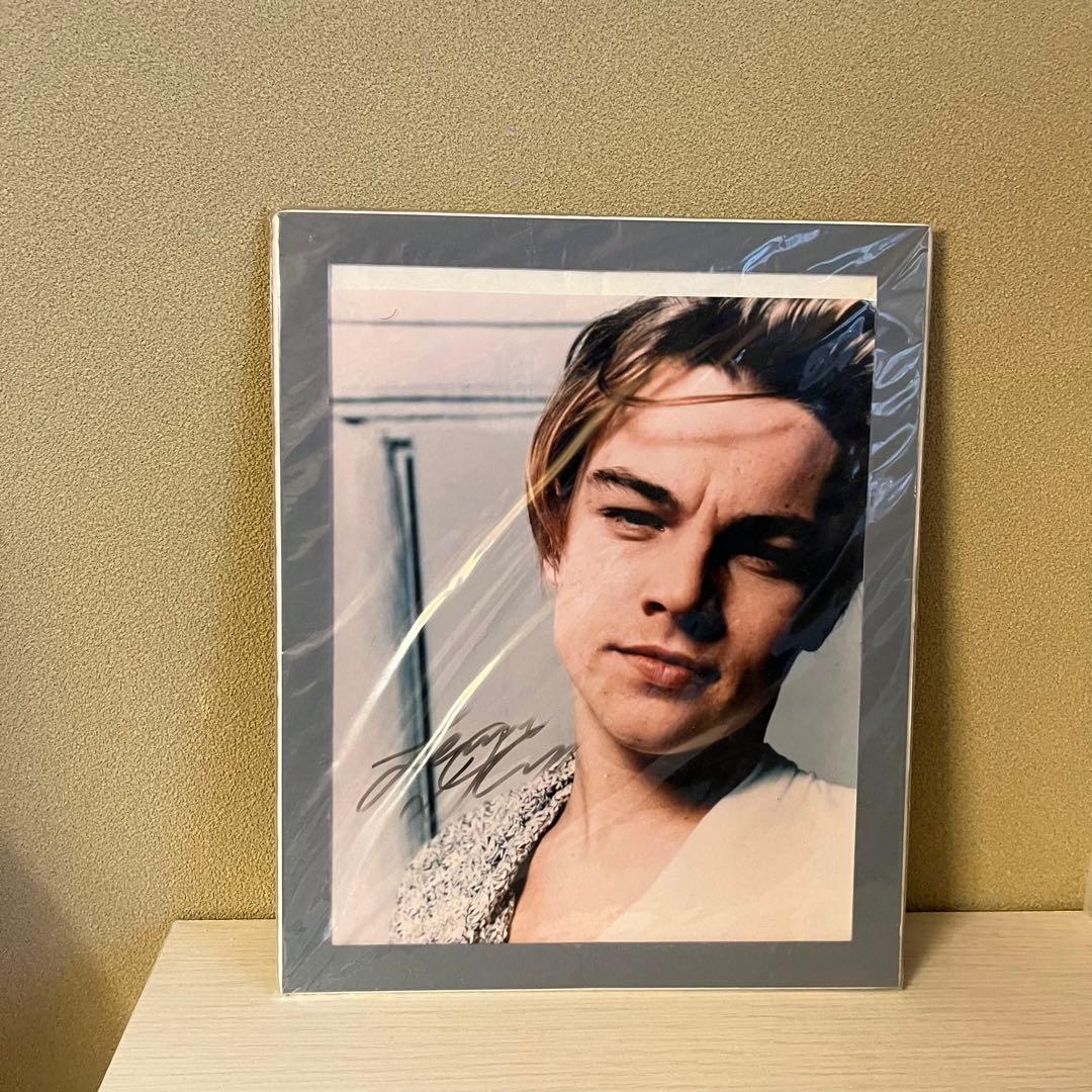 【タイムセール】レオナルドディカプリオ 直筆サイン