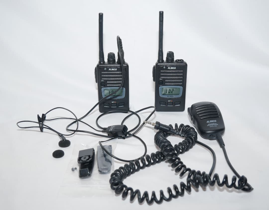 ALINCO DJ-P221 2台セット