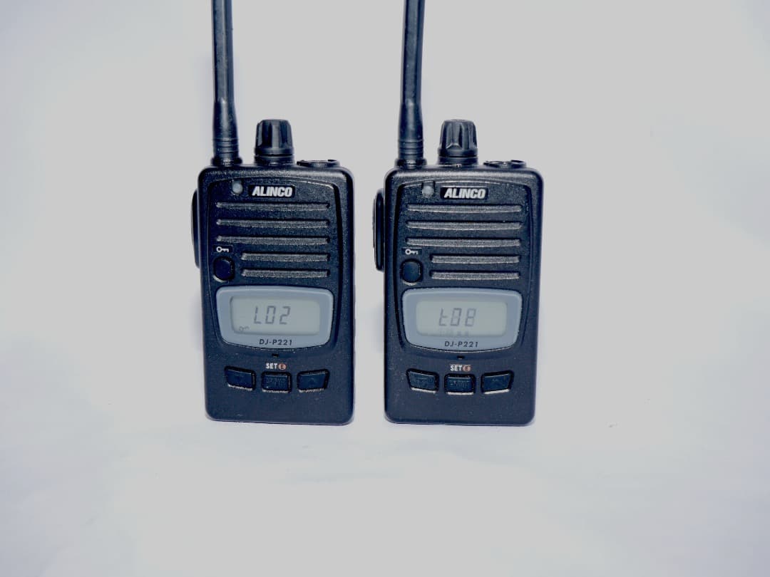 ALINCO DJ-P221 2台セット