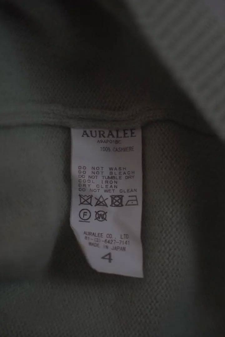 AURALEEオーラリー BABY CASHMERE KNIT 4 ニット