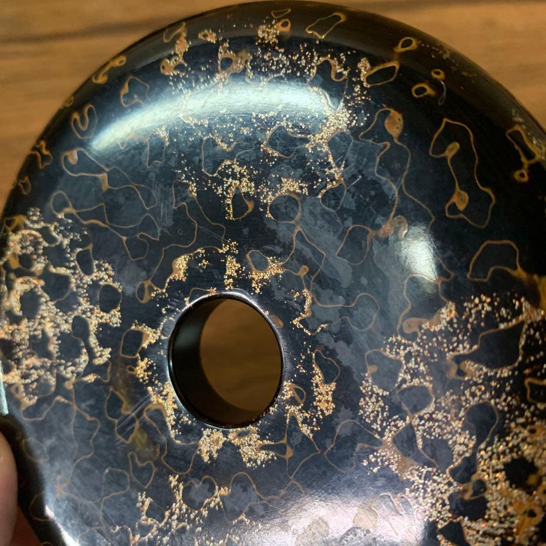 津軽塗　茶道具　唐塗　茶櫃　茶器　茶托　茶筒　セット